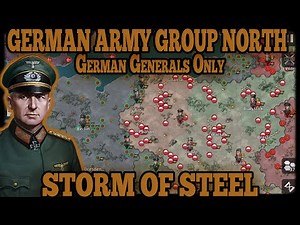 GERMAN ARMY GROUP NORTH "German Generals Only" Storm Of Steel