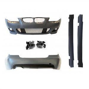 [Hot Item] Hot Sale PP Material Car Bumper Body Kit for BMW 5 Series E60 Upgrade to M-Tech Style Car Accessories Front Rear Bumper (2004-2009)