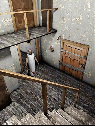 GRANNY CHAPTER 1 😱 SCARIEST ESCAPE EVER! #shorts