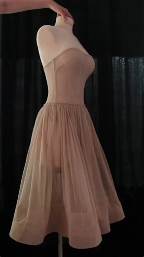 22K views · 69 reactions | Those of you who sew and loves 50's shapes are going to want to look at the new pattern from The Underpinnings Museum :) It's a 1950s couture corselet and petticoat foundation, taken directly from a c. 1954 Dior foundation within the museum's collection, and has been graded up to a UK 18. Link in comments to buy your copy! Every sale helps fund conservation and study of historical lingerie. | Kiss Me Deadly | Facebook