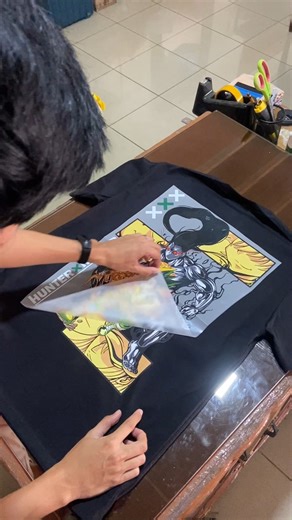 Let's print an order for Gon Freecs version 2 in Adult Mode. As noticed in the final output of the print, the visibility of the black colors is very low. However, in the new updated Gon V2, the dark colors are enhanced by an outlined orange. | N28 Clothing