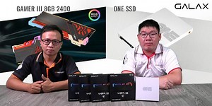 Galax GAMER III RGB 記憶體及 ONE Series SSD 開箱直播