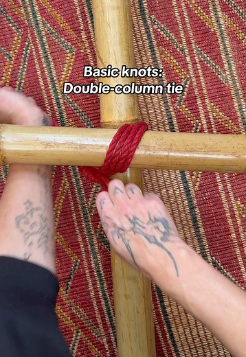 Mastering the Double-Column Tie for Perpendicular Objects
