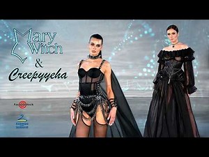 Mary Witch Corset Runway Show 4K | NYFW Fashion 4 Ukraine | Lingerie Models at Lavan Midtown