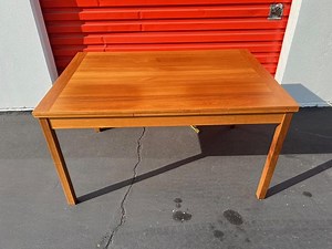 Danish Modern Teak Dining Table by Ansager Mobler - Etsy Australia