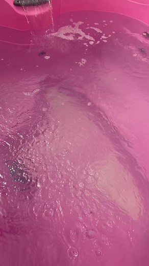 Cleaning my hot tub I think anyways