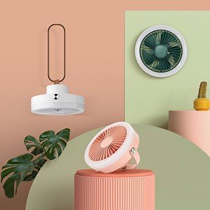 [Hot Item] 2022 USB Air Cooler Quiet Comfortable Fan Table Stand Air Humidifier Portable Mini Small Desk Fan for Student Travel