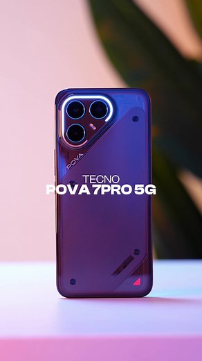 Tecno POVA 7 PRO 5G: El Celular Gamer Ideal