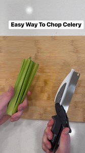 Easy Way To Chop Celery #celery #cooking #lifehack | Blake Reels