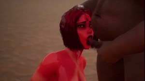 Succubus Gets Mouth Used - 3D Animation