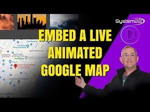 How To Embed Full Width Live Animated Google Map No API Key