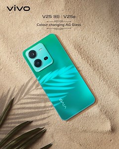 Experience the magic of the color-changing technology of #vivoV25Series with the hues of blue. To Know More: https://bit.ly/vivoV25 #vivoNepal #vivoVseries #VareGorgeous #ColorChangingGlass | vivo