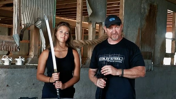 DEADLIEST WEAPONS CHISA KATANA https://www.coldsteel.com/chisa-katana-warrior-series/