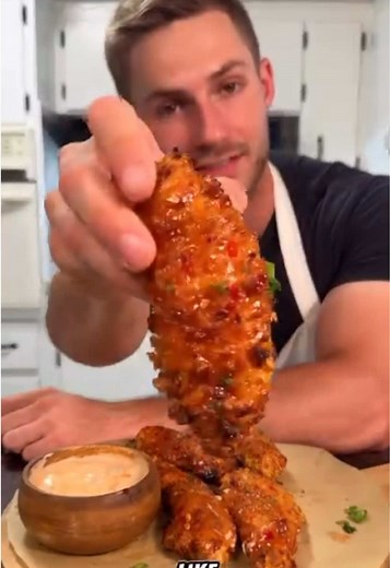 Delicious Air Fried Chicken Recipe with Low Calories