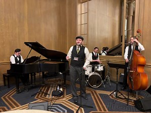 Our Evening of Excellence gala is off to a swinging start with the hot sounds of Good Co! #AWBExcellence | Association of Washington Business | Facebook