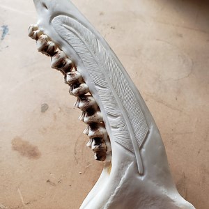 Bone Carving Tutorial and Video - Feather Carving - Etsy Canada