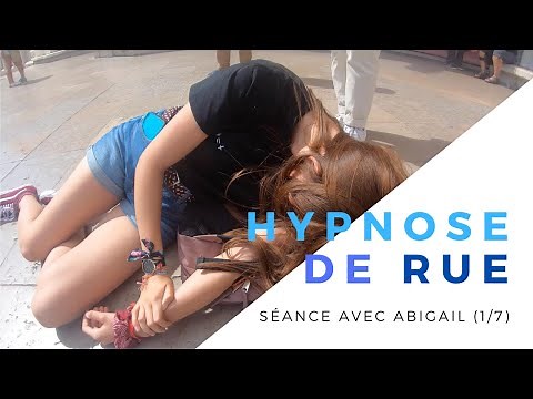 HYPNOSE DE RUE / RAPIDE : Hypnotisée en quelques secondes, elle vit sa 1ère séance d'hypnose ! (1/7)