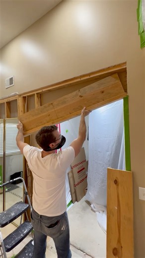 Expanding a small closet where the shower used to be #renovation #drywall #contractor | RLLWoodworks and DIY