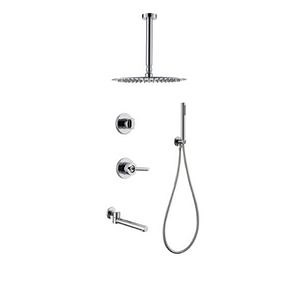 [Hot Item] Wall Mount Bathroom Bath Mixer Taps Shower Bathtub Faucet