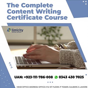Creative Content Writing Complete Certificate Course By ilmi City...