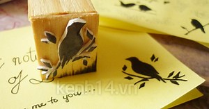 Cách làm con dấu đóng mác "Made by me" cực dễ