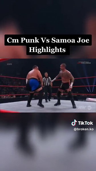 CM Punk vs Samoa Joe Wrestling Match Highlights