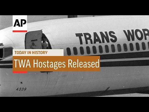 TWA Hostages Released - 1985 | Today in History | 30 June 16