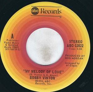 Bobby Vinton - My Melody Of Love / I'll Be Loving You