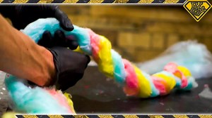 We tested whether a cotton candy rope can hold a person