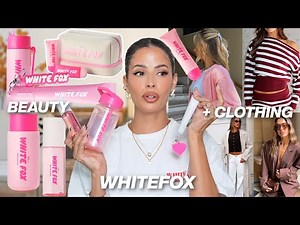 WHITEFOX HAS A BEAUTY LINE?! + try on clothing haul