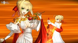 The Spiritron Dress Venus's Silk Wardrobe Key Acquisition Quest for ★4 (SR) Nero Claudius (Saber), originally featured in 2022's Limited Time Fate/Grand Order - 5th Anniversary, has been added to Dress Making in the Da Vinci Workshop! Exchange five Rare Prisms to get the Spiritron Dress Wardrobe Key Acquisition Quest. The Spiritron Dress Venus's Silk Wardrobe Key Acquisition Quest will also become exchangeable for free upon clearing Second Singularity! For more information, visit https://fate-go