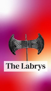How did an ancient Minoan double axe become a globally recognized symbol for lesbians? #queerhistory #lesbian #labrys #pridemonth | Yesterqueers