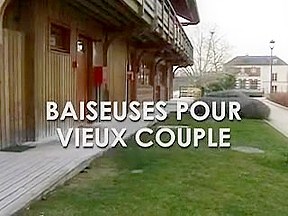 Swingers party at the house of old couple.