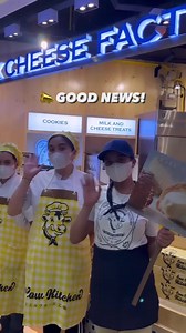 Be the first to try our newest cheese puff flavor! 🥳Have a bite of our RARE CHEESE PUFF filled with Nama Cream and the refreshing sourness and luscious taste of Cream Cheese which is available for this branch only.We also have Milk Pie, Cow Cow Ice, Cheesecake, and Cookies!So head on now to G/F Gateway Mall 2 and try our cheesiest and most delicious desserts!@aranetacity#TokyoMilkCheeseFactoryPH #Cookies #TokyoMilkCheeseFactory #delivery #fooddeliveryph #TrabahoKoEssential #cheesecake #cheeseca