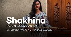 model Shakhina ㅣ FACE of UZBEKISTAN 2023 × World EXPO 2030 BUSAN, KOREA Relay Video Asia Model Festival supports the 2030 Busan World Expo #AsiaModelFestival #EXPO2030BUSAN #Uzbekistan #model #Relay #asianmodel #faceofasia #faceofuzbekistan | Asia Model Festival