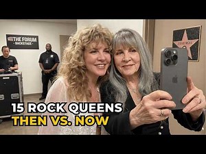 TOP 15 Legendary Female Rock Stars (70s-90s) 🎸 Then vs Now