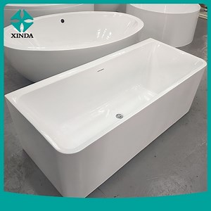 [Hot Item] Shape Clear Glass Side Acrylic Bathroom Freestanding Jacuzzi Bathtub Adult Bathtub