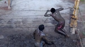 'Mud wrestling is my entire life'