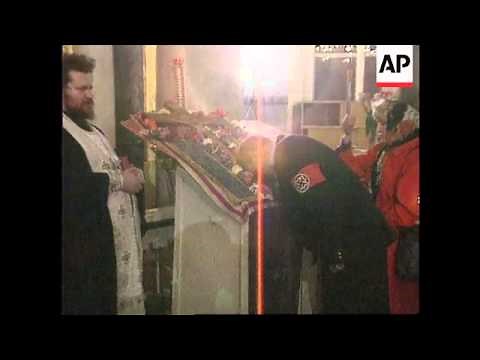 Russia - Russian Nazis Remember Coup Dead