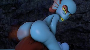 Farting on Face Frisk by Undyne