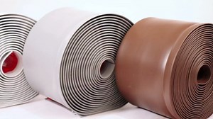 Vinyl Wall Base Baseboard Molding Trim 6" Flexible Self Adhesive Rubber Wall Base Moulding Trim Peel and Stick Design, 6 Inch x 40 Feet, Dark Gray Wood