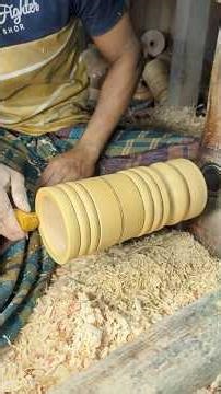 Amazing Wooden Chonga (Haman) Making Process | Wood Art.
