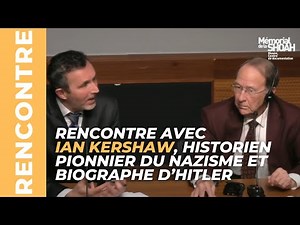 Ian Kershaw, historien pionnier du nazisme et biographe d’Hitler