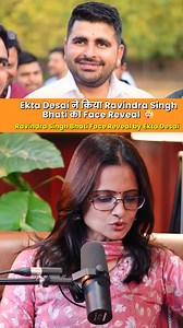 6.8K views · 44 reactions | Ravindra Singh Bhati Face Reveal by Ekta...
