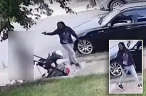 ‘F–k your baby!’ Horrific video  shows moment woman shoots infant in Philly