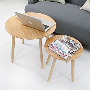 [Hot Item] Living Room Bamboo Wooden Coffee Table Small Side Table