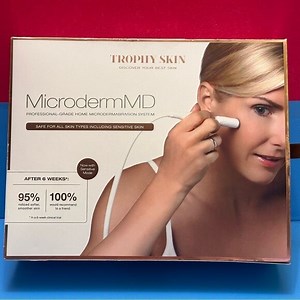 TROPHY SKIN Microderm MD Professional Grade Home Microdermabrasion System