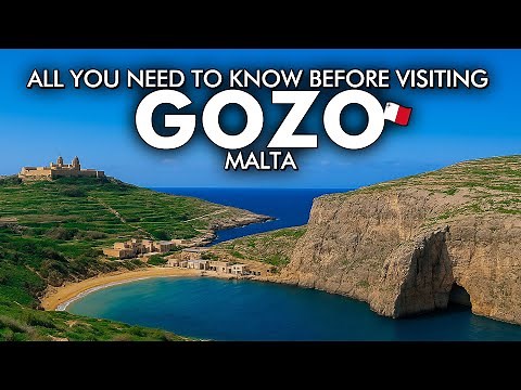 Gozo Island Malta Travel Guide: Best Things To Do in Gozo Vlog 4K