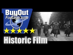 Historic Stock Footage WWII - Allied Central Europe Campaign - Mopping Up In Germany