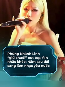 Phùng Khánh Linh “giữ chuỗi” out top, album được kỳ vọng cao nhưng vẫn trắng tay, fan nhắc khéo: Năm sau đổi sang làm nhạc yêu nước#tiktokgiaitri #saubiz #showbiz #phungkhanhlinh #dtap